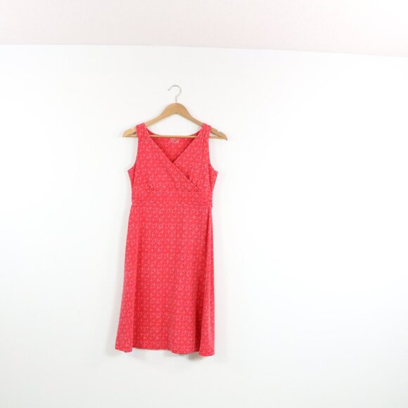 *Eddie Baure Pink Y2K V Neck Sleeveless Dress - Picture 2 of 6